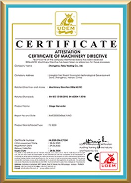 Honor certificate